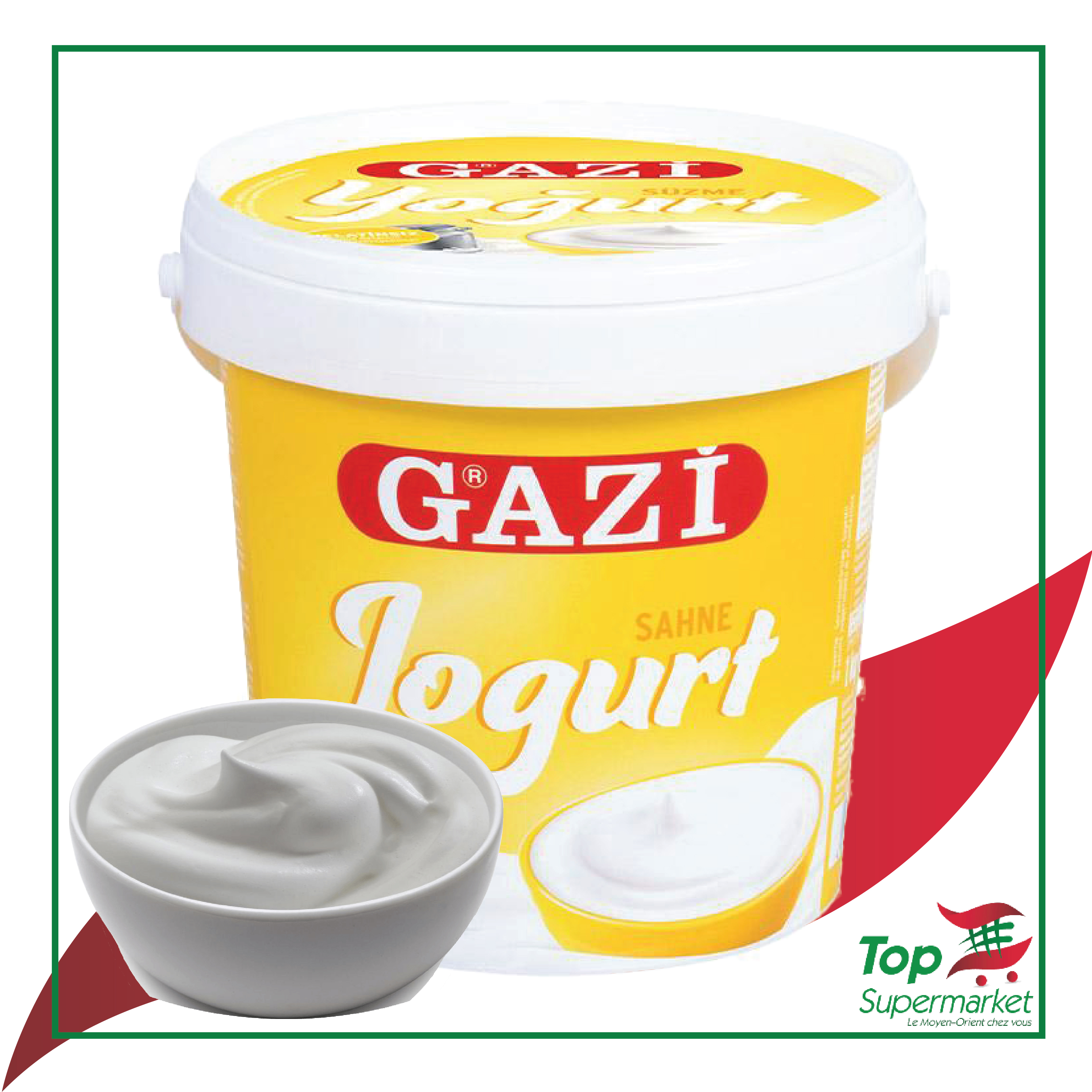 Gazi Yaourt Jaune 1Kg